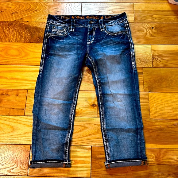 Rock Revival “Linne” Easy Crop, Sz 28 - Picture 2 of 4